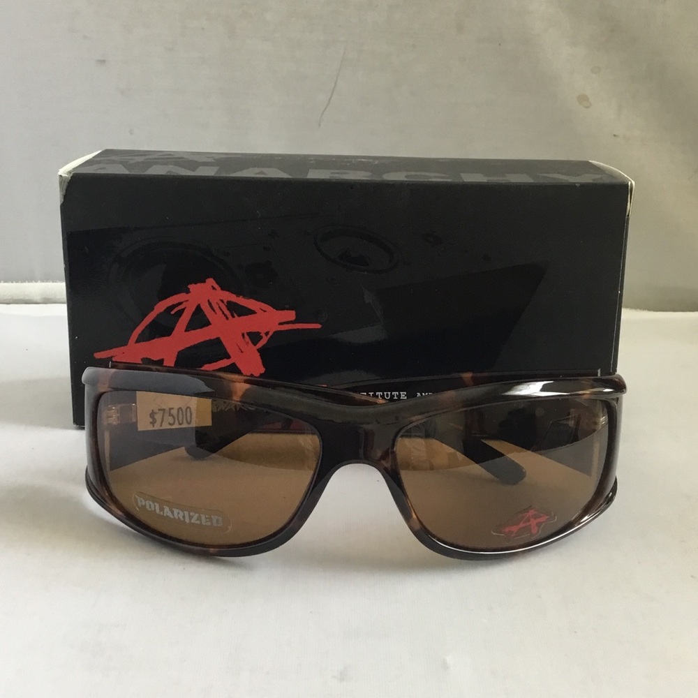 Anarchy Brown Polarized Men's Sunglasses .